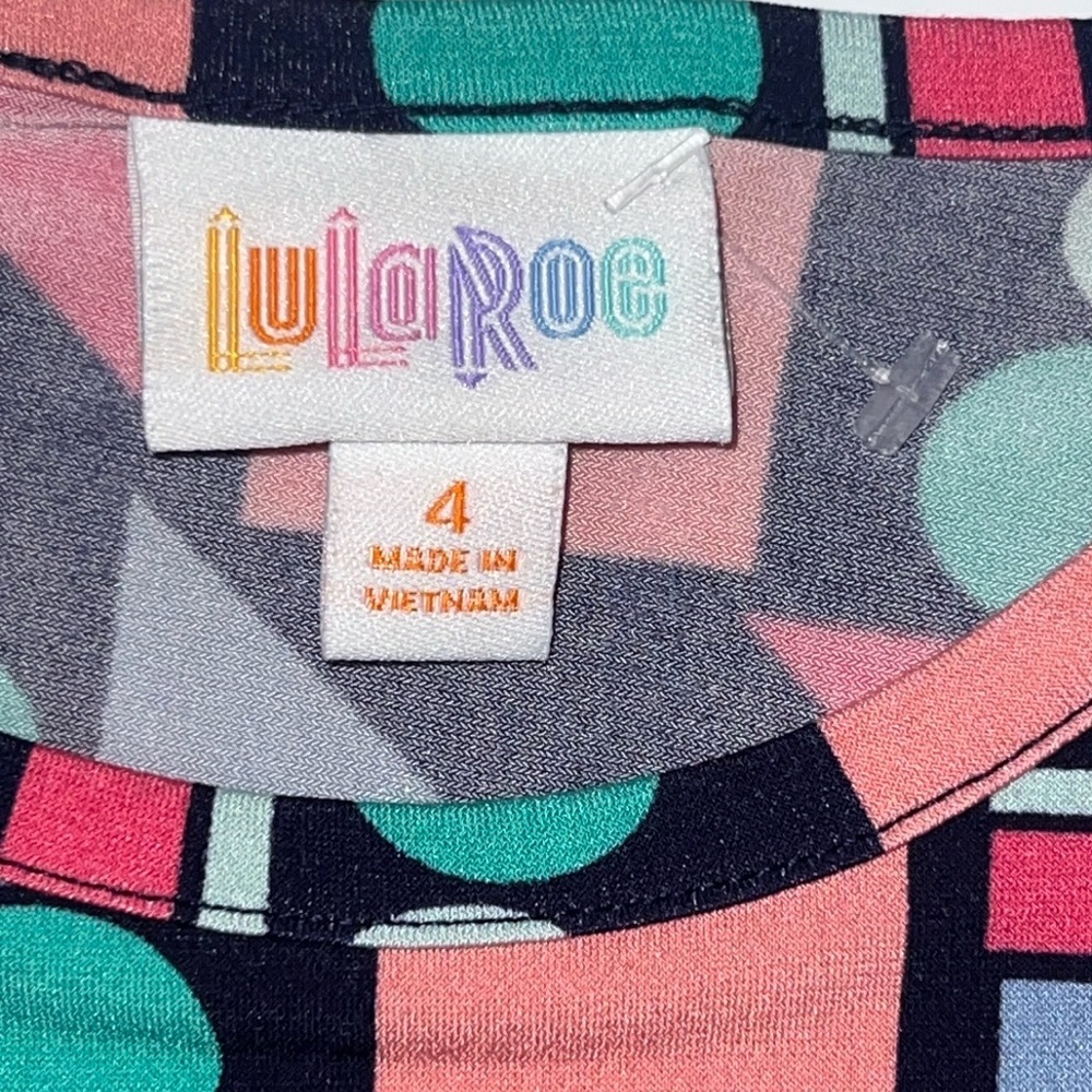 🛍PRETTY Little GIRLS Lularoe DRESS SIZE 4Y 🛍 - Picture 3 of 5